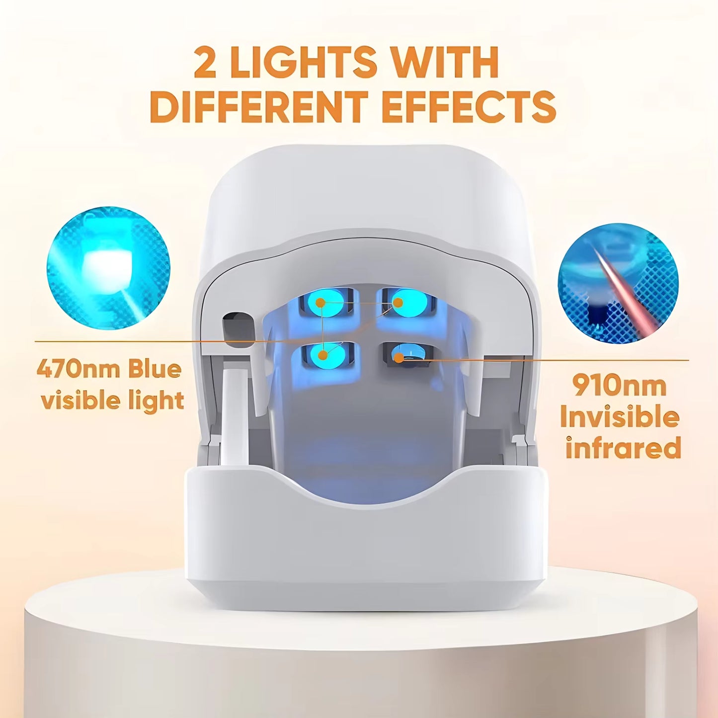 Rapid-Action Healthy Nail LED Revitalizer