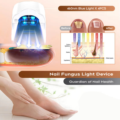 Rapid-Action Healthy Nail LED Revitalizer